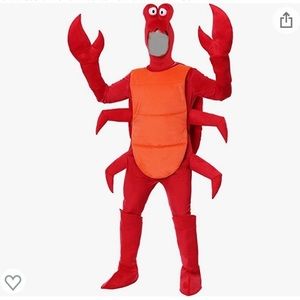 Crab Costume for Adults Red Crab Plush Outfit